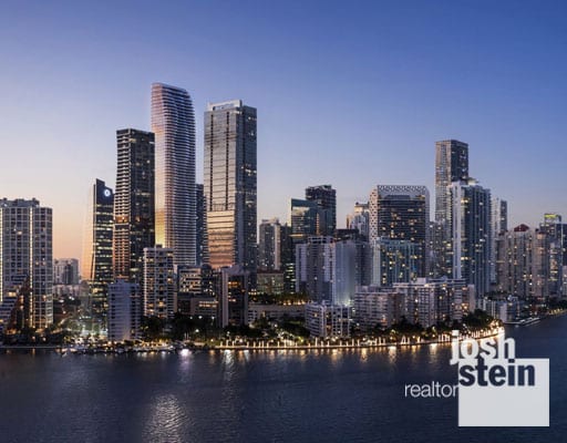 The Skyline View Of The Residences At 1428 Brickell