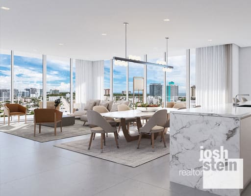 Living Room The Terraces Fort Lauderdale