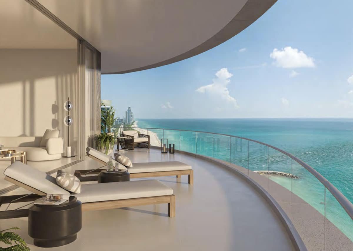 Rivage Bal Harbour Terrace View Ocean