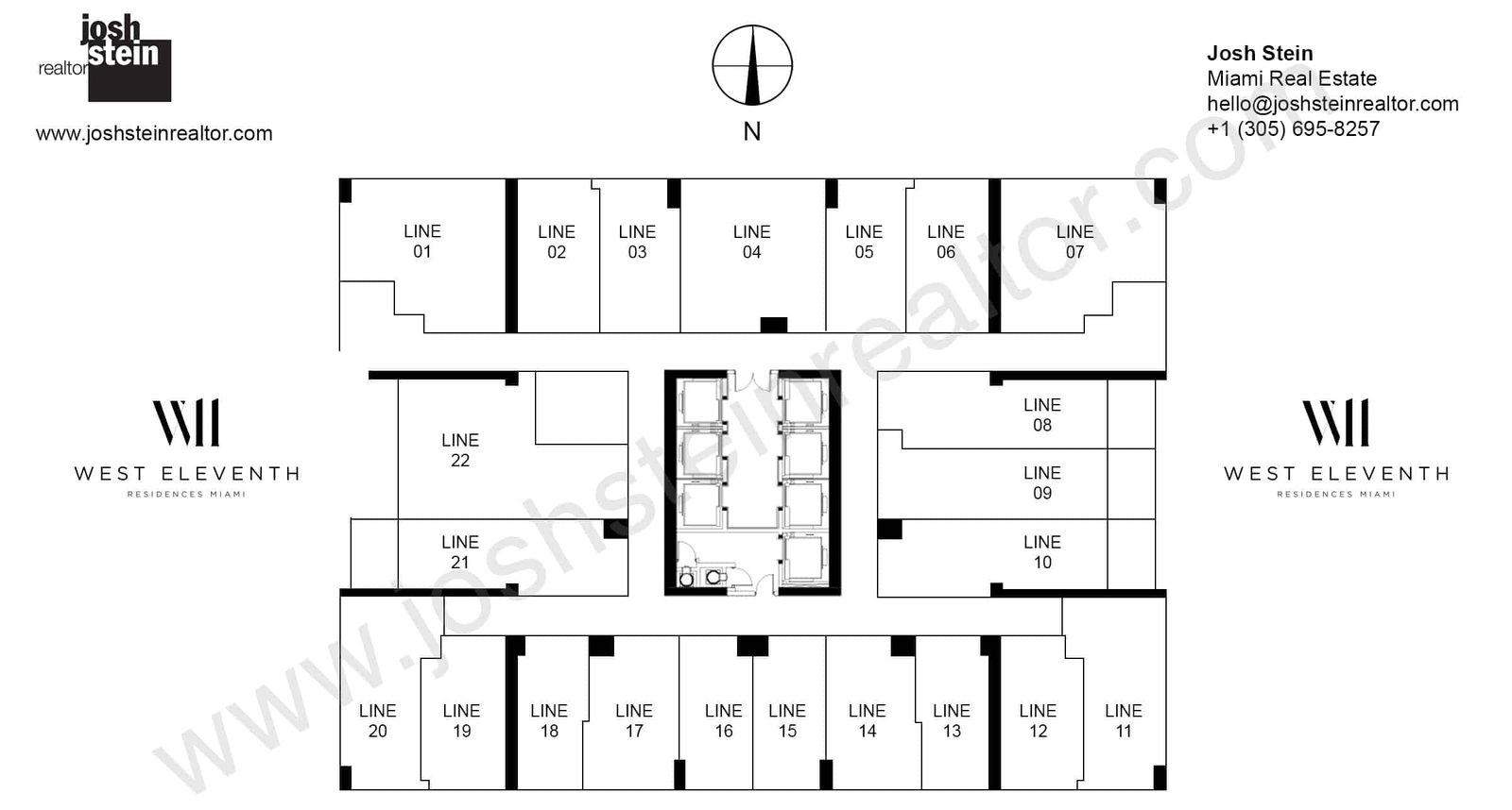 West-Eleventh-Siteplan West Eleventh Floorplans