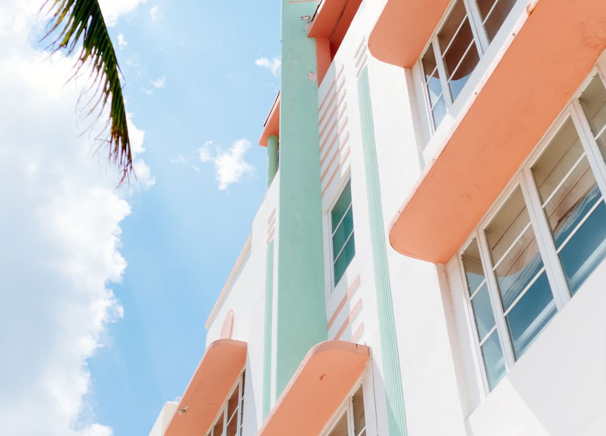 Art Deco Condos In Miami Beach Colorful Condos