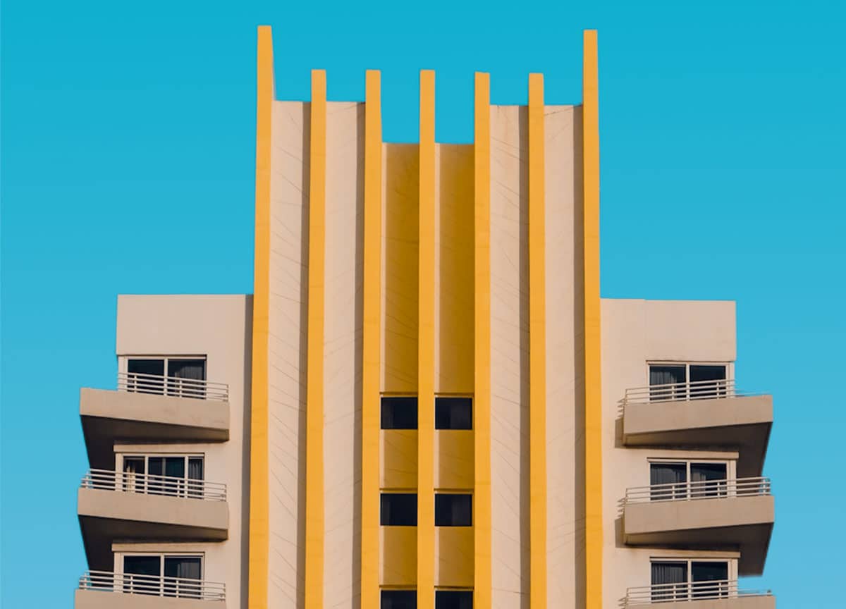 Art Deco Condos In Miami Beach Colorful Buildings