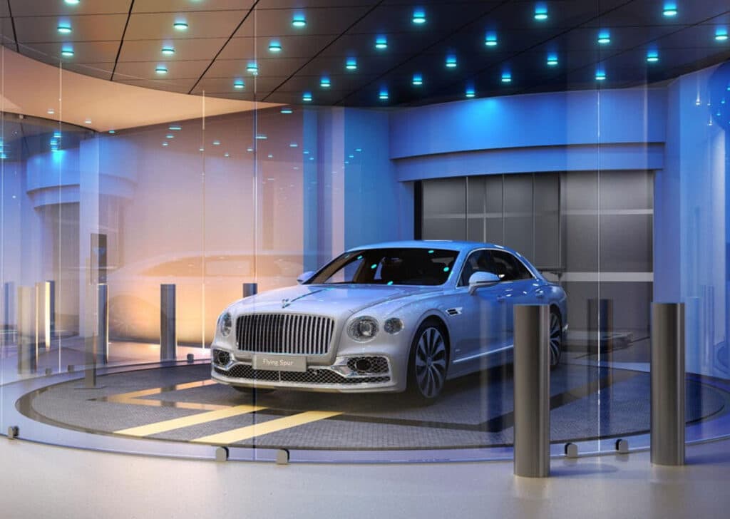 Bentley Residences Car Elevator